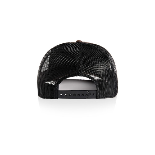 WALNUT/BLACK - BACK stock-contrast-trucker-walnut/black-back